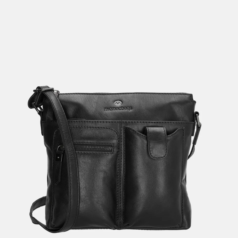 Micmacbags Idaho crossbody tas zwart 018562Zwart